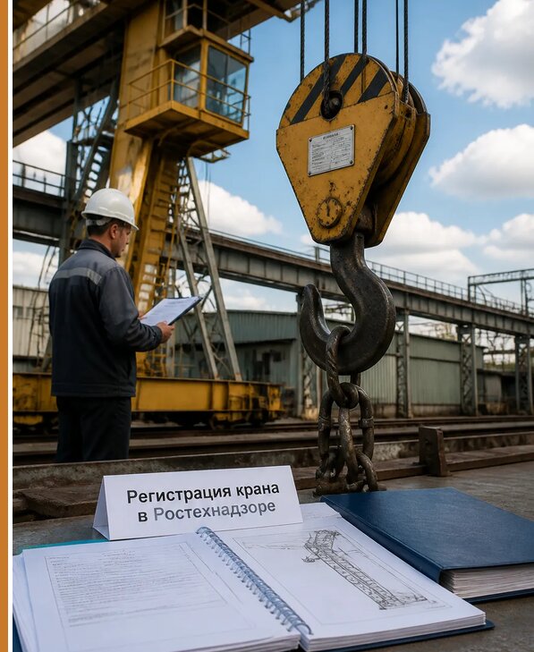 Регистрация крана в Ростехнадзоре в Касимах от 16311 р. | Авеста ОТиПБ